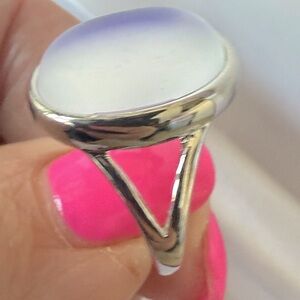 Brand New Oval Moonstone Ring.